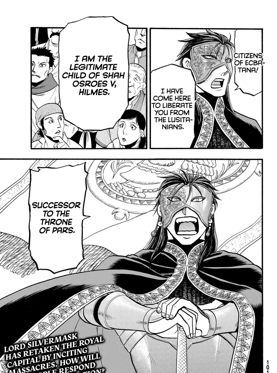 Arslan Senki (Arakawa Hiromu) Chapter 113 page 63 - 