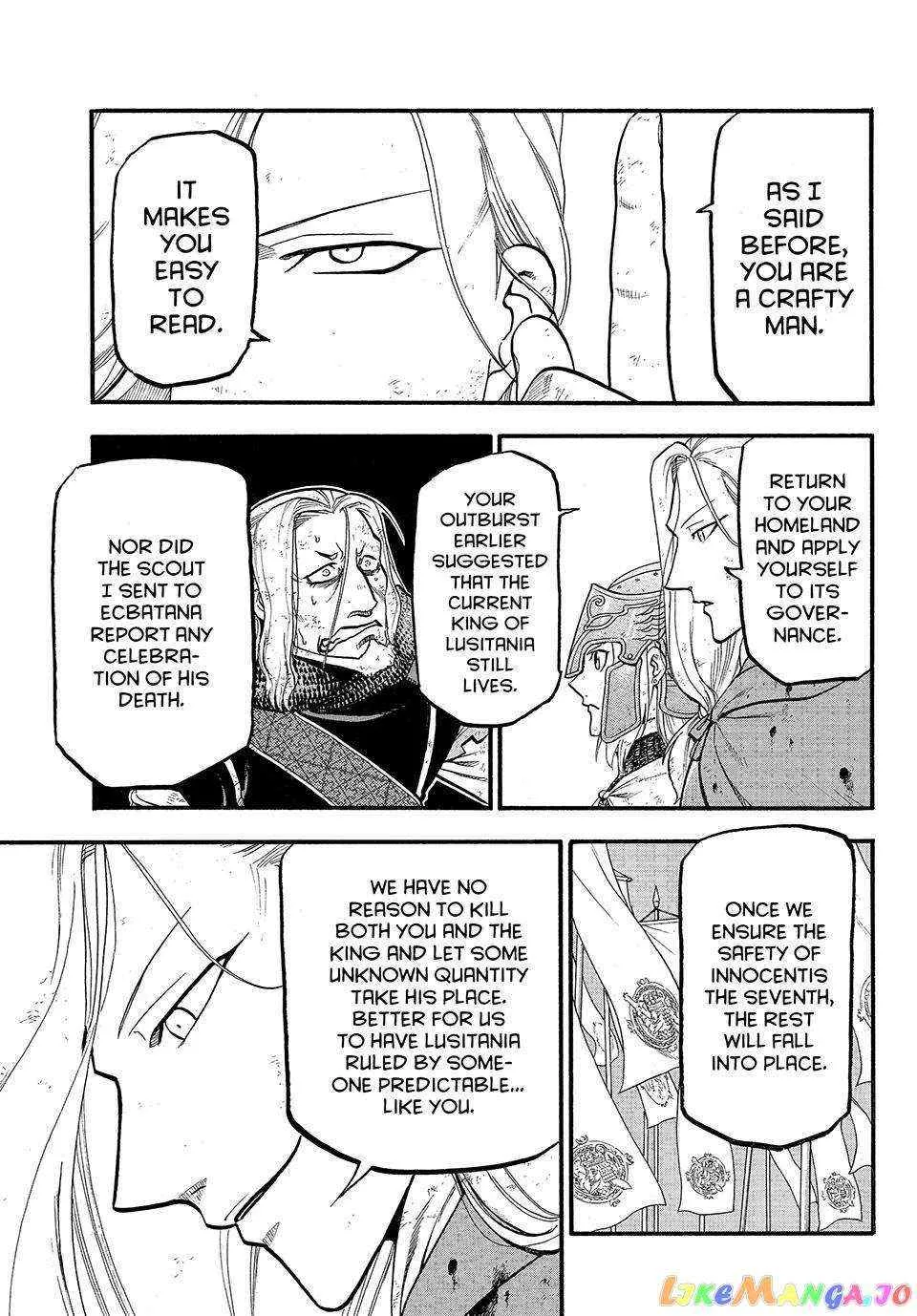Arslan Senki (Arakawa Hiromu) Chapter 122 page 18 - 
