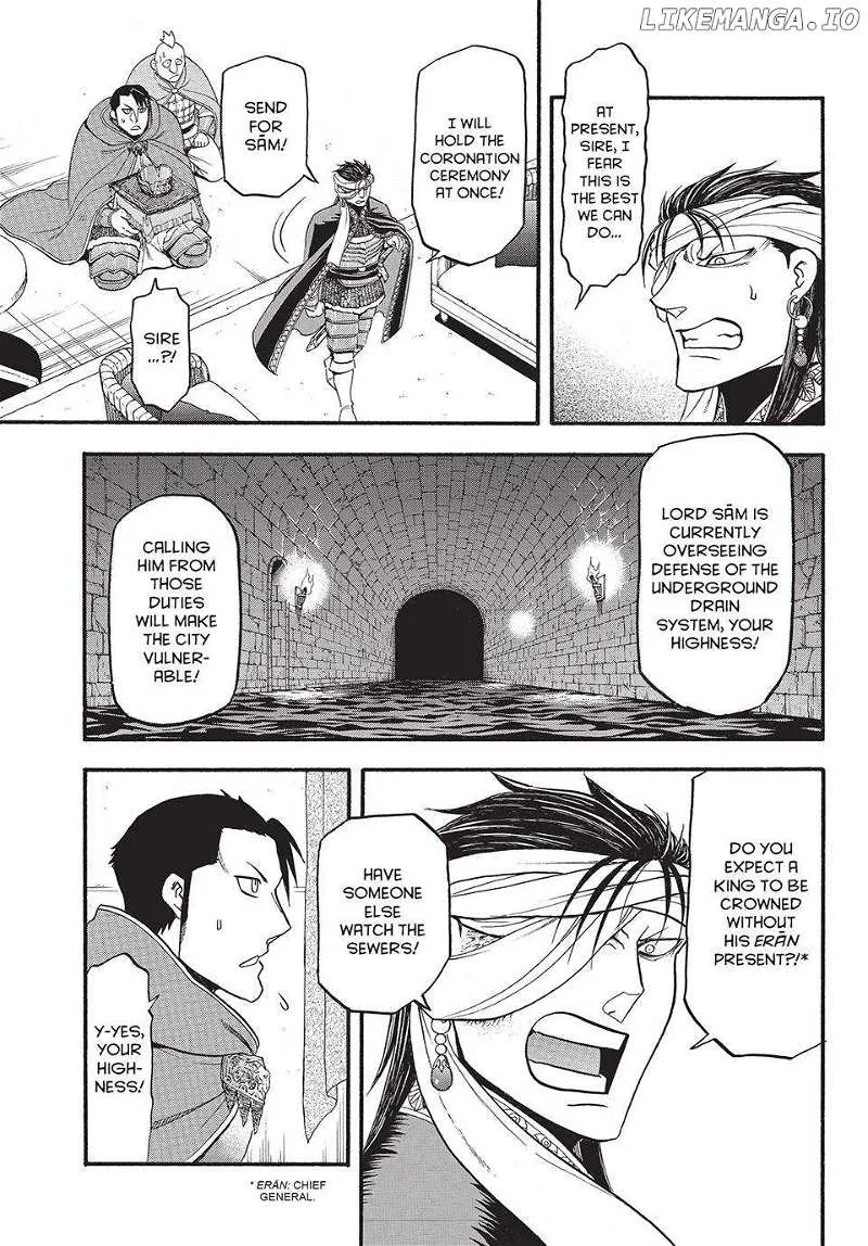 Arslan Senki (Arakawa Hiromu) Chapter 128 page 19 - 