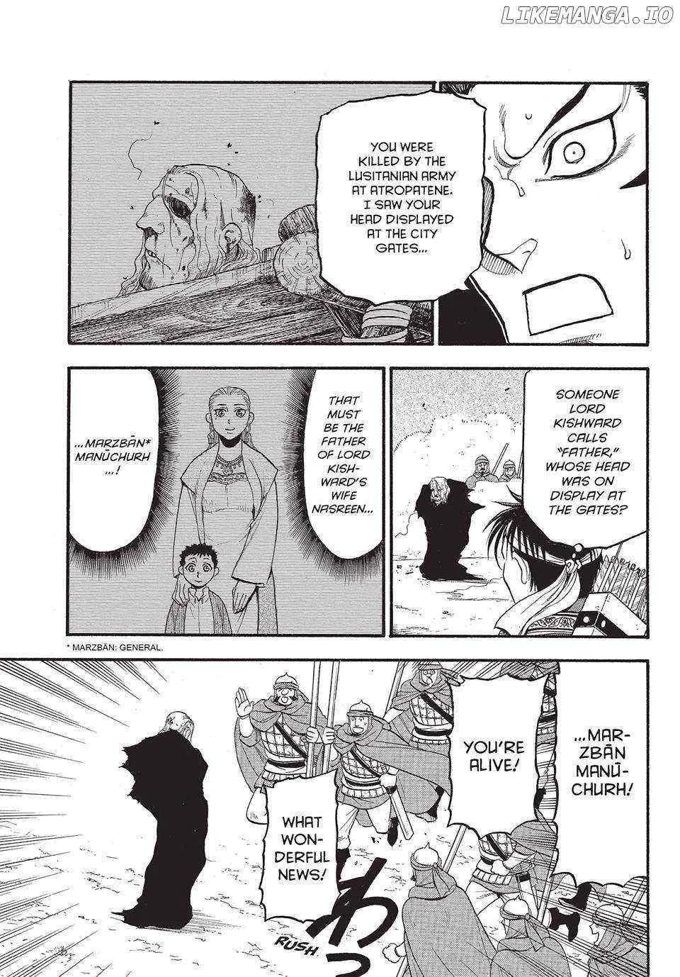 Arslan Senki (Arakawa Hiromu) Chapter 132 page 19 - 