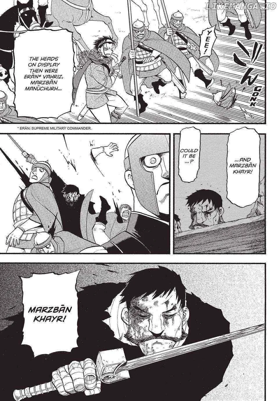 Arslan Senki (Arakawa Hiromu) Chapter 132 page 21 - 