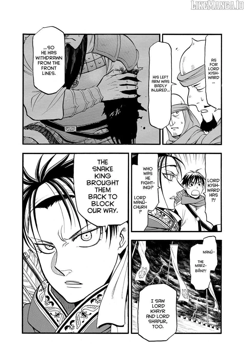 Arslan Senki (Arakawa Hiromu) Chapter 144 page 15 - 