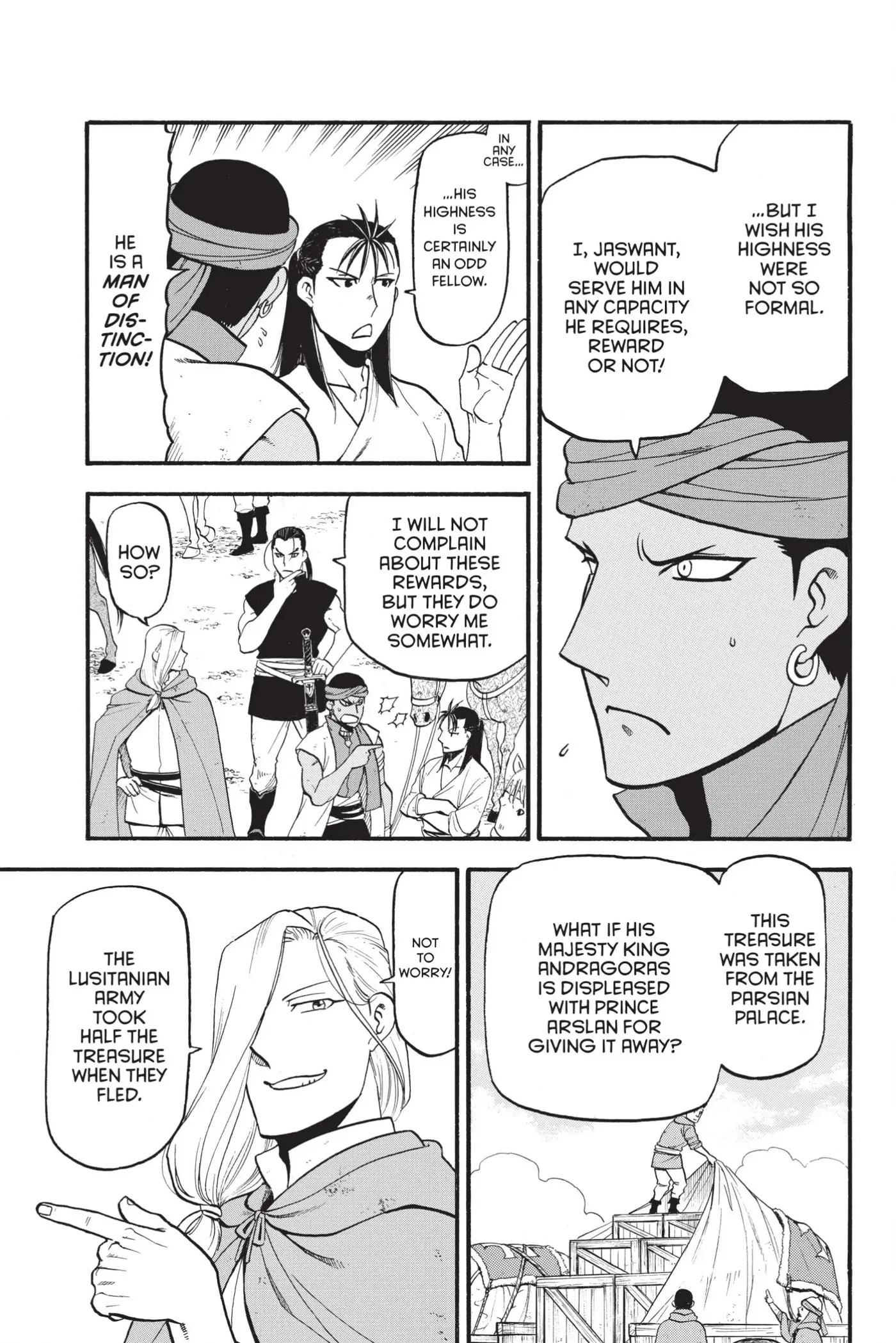 Arslan Senki Chapter 123 page 7 - 