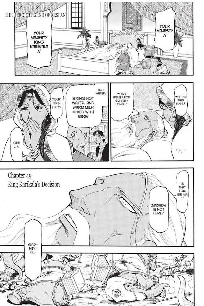 Arslan Senki Chapter 49 page 1 - 