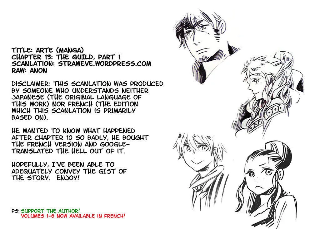 Arte Chapter 1.1 page 1 - 