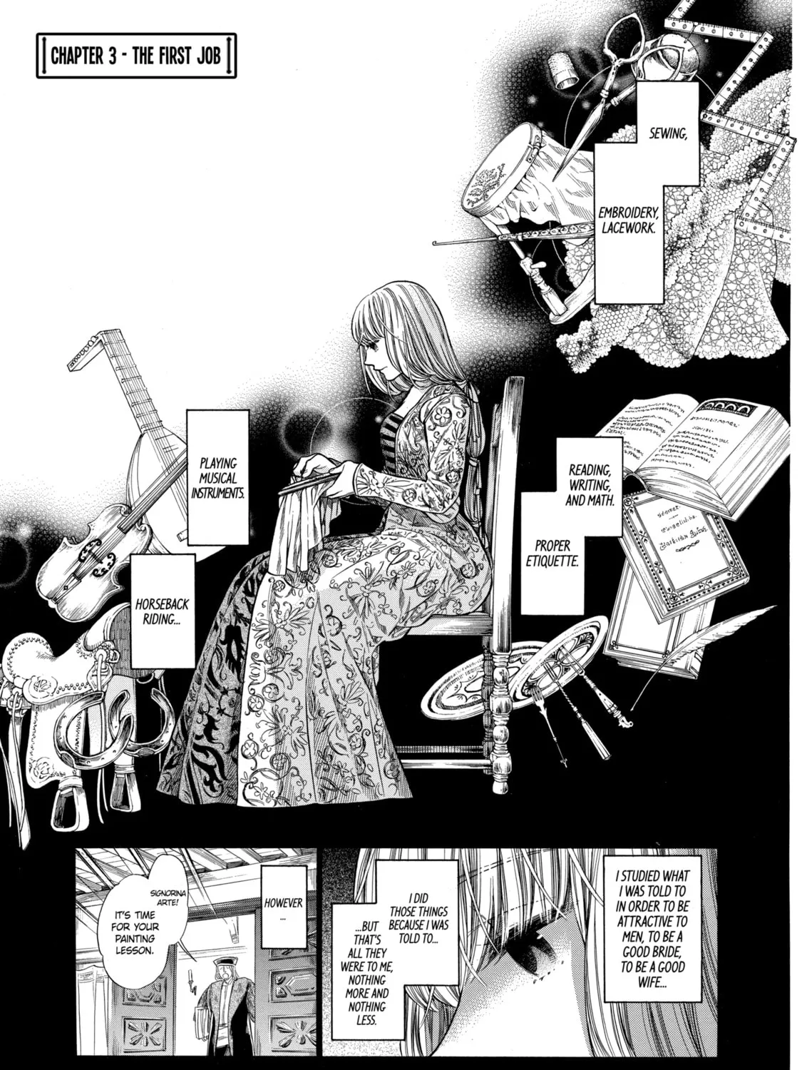 Arte Chapter 3 page 1 - 