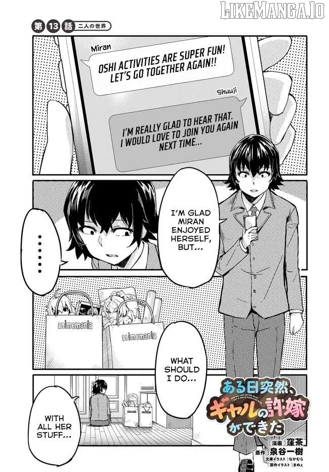Aru Hi Totsuzen, Gal No Iinazuke Ga Dekita Chapter 13 page 3 - 