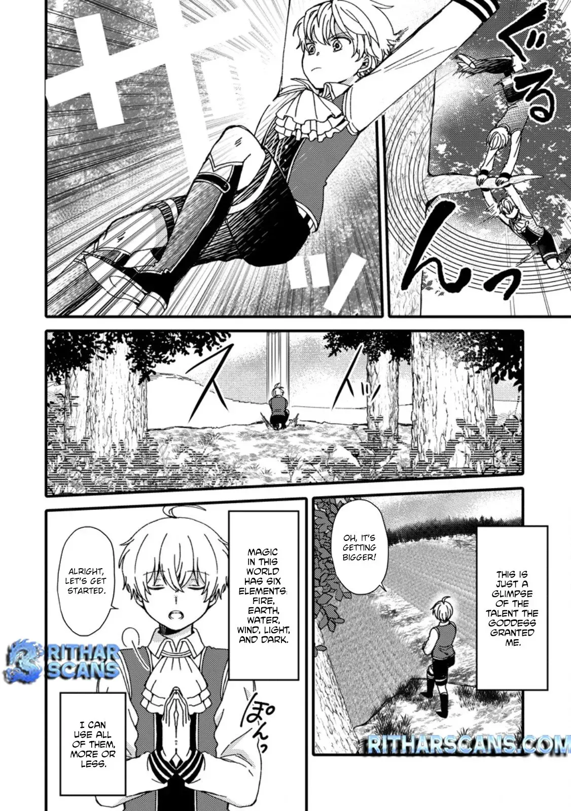 "Aru Teido (?) no Mahou no Sainou" de Kondokoso Isekai de Slow Life wo Okurimasu Chapter 1 page 13 - 