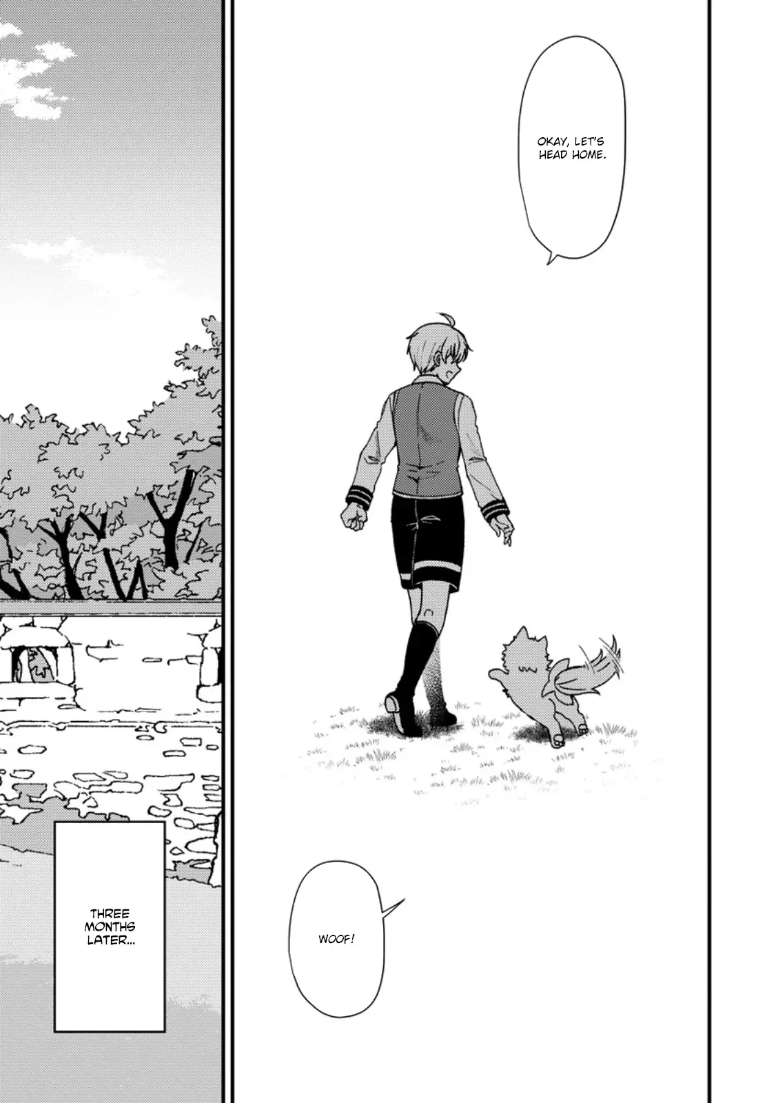 "Aru Teido (?) no Mahou no Sainou" de Kondokoso Isekai de Slow Life wo Okurimasu Chapter 1 page 34 - 