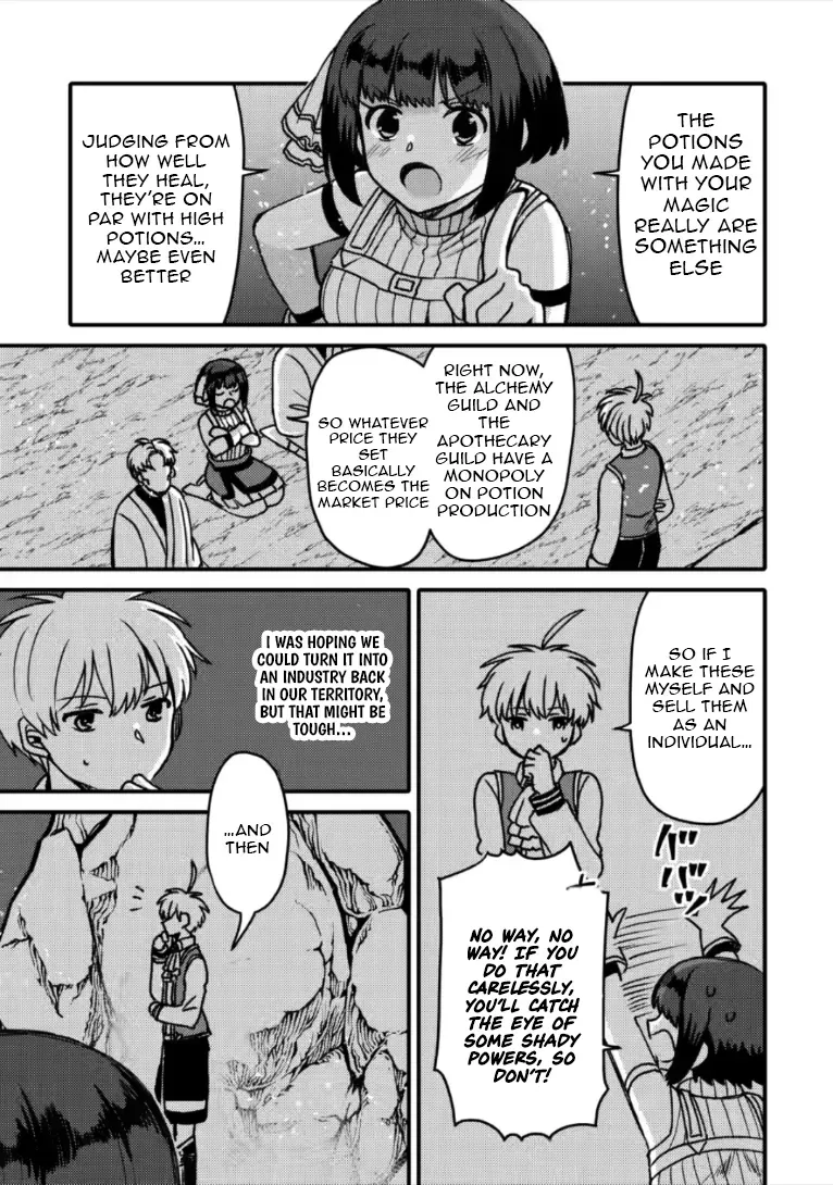 "Aru Teido (?) no Mahou no Sainou" de Kondokoso Isekai de Slow Life wo Okurimasu Chapter 28.1 page 6 - 