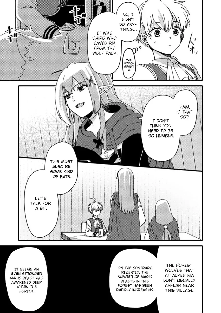"Aru Teido (?) no Mahou no Sainou" de Kondokoso Isekai de Slow Life wo Okurimasu Chapter 7.3 page 10 - 
