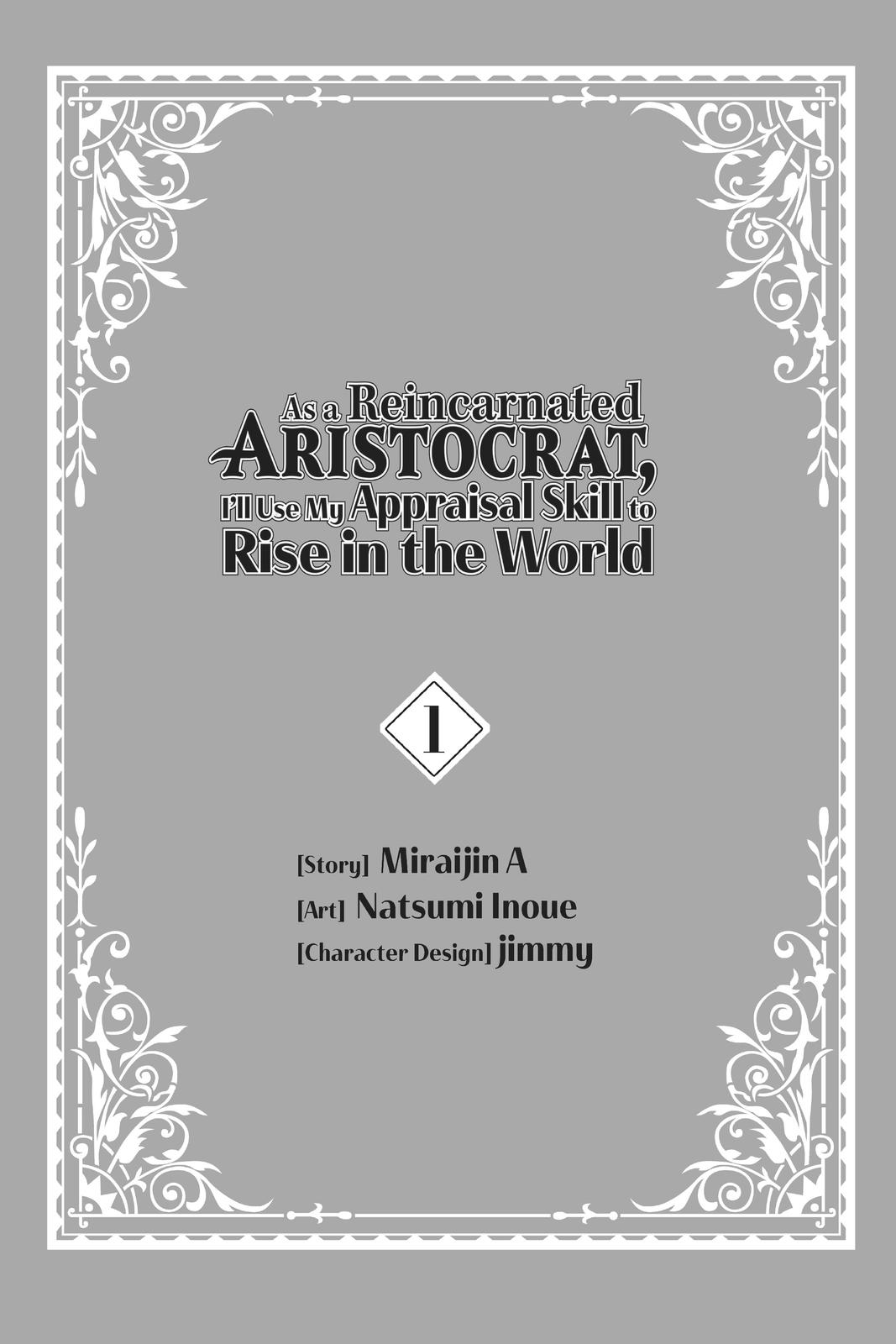 As a Reincarnated Aristocrat, I