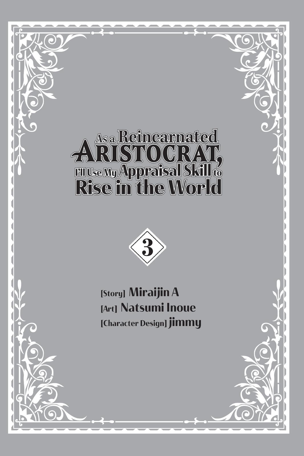 As a Reincarnated Aristocrat, I