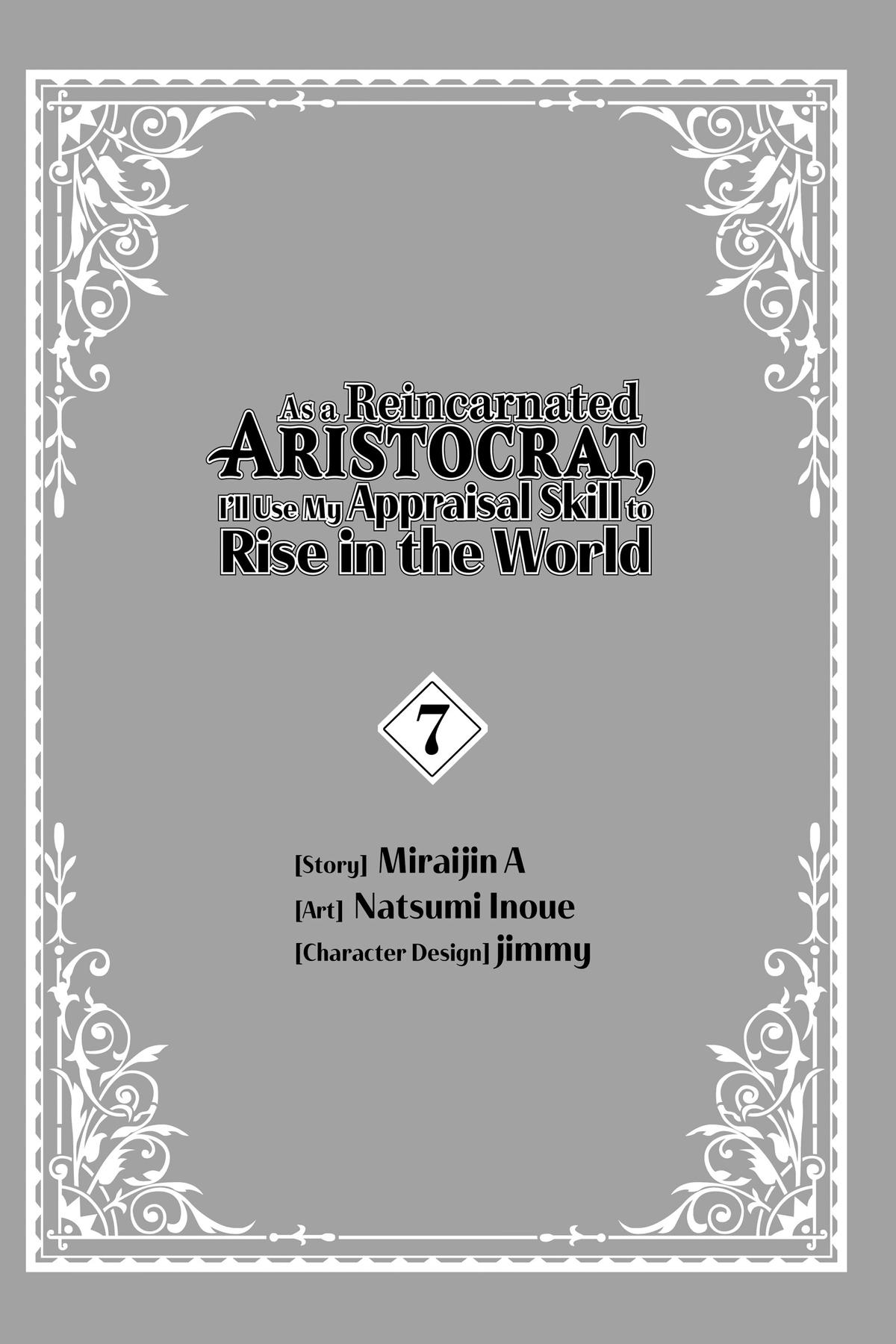 As a Reincarnated Aristocrat, I