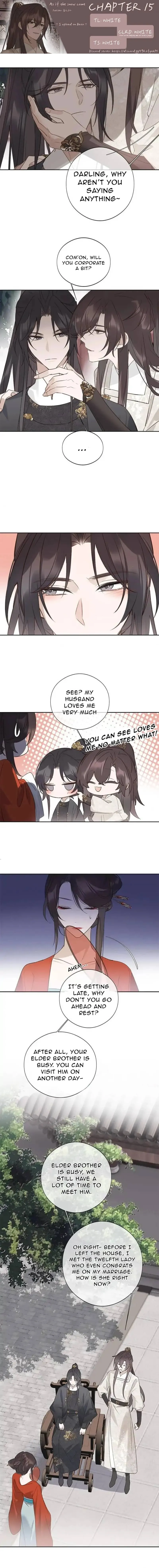 As if the snow comes Chapter 15 page 1 - 