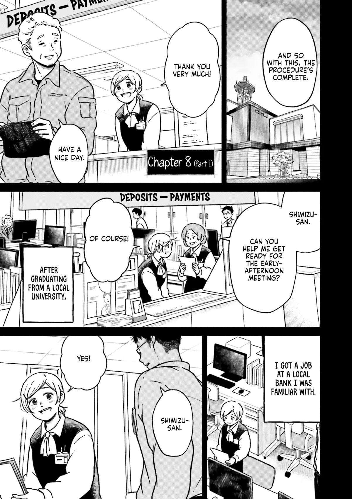 Asagi Iro no Saudade Chapter 8.1 page 1 - 