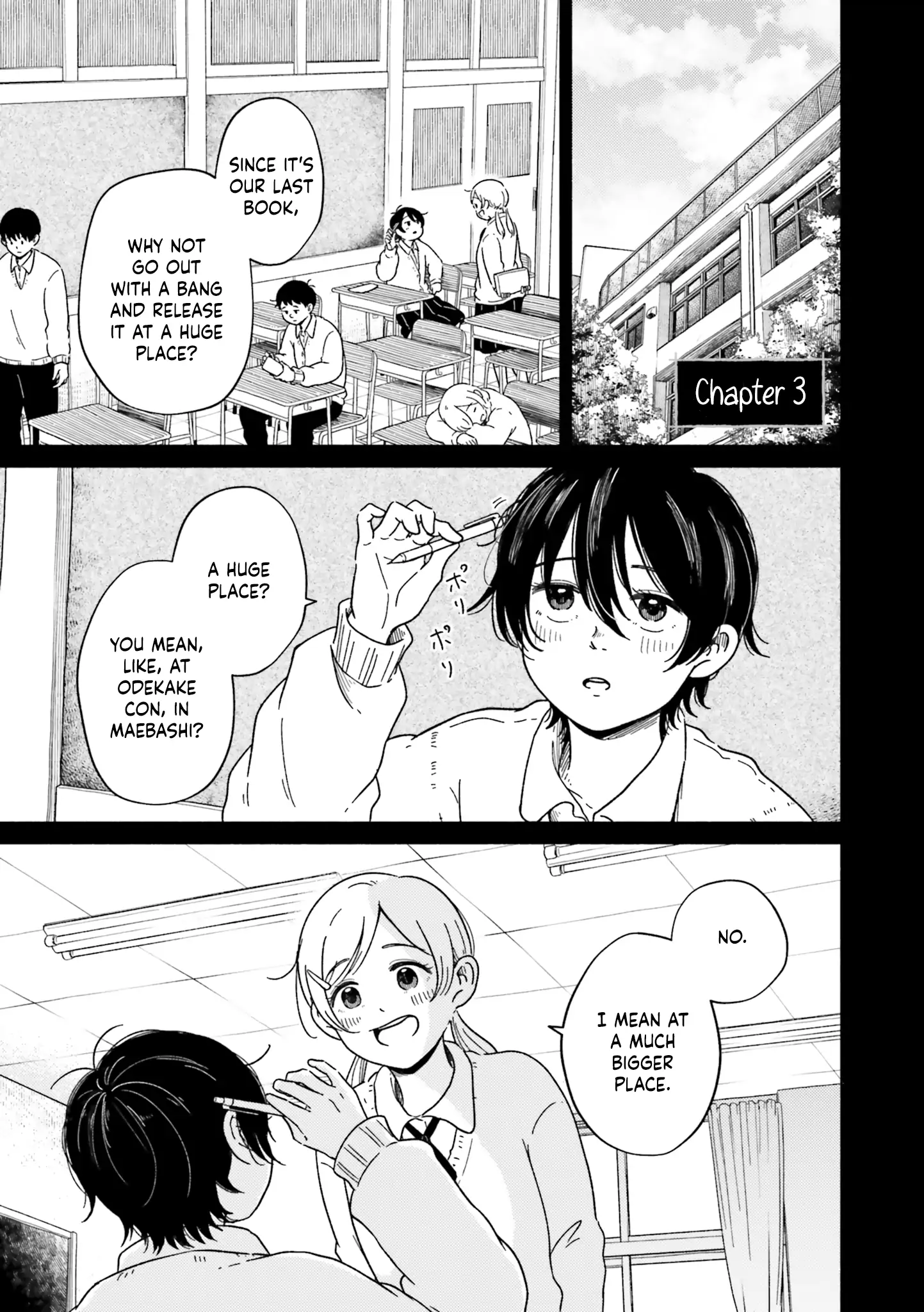 Asagiiro no Saudade Chapter 3 page 1 - 