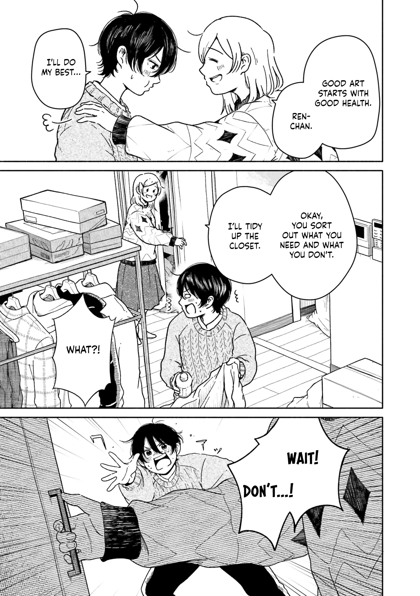 Asagiiro no Saudade Chapter 4 page 3 - 
