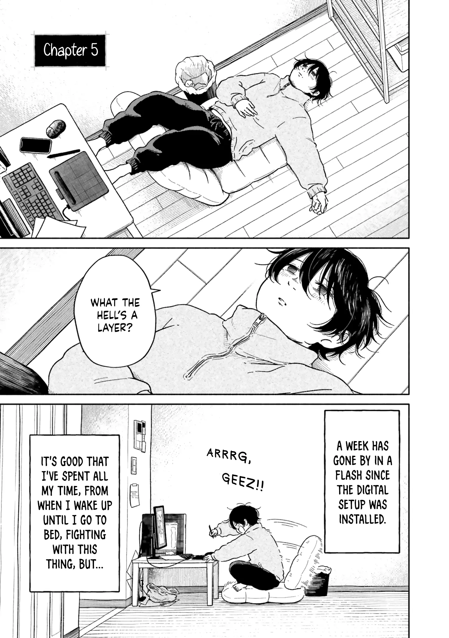 Asagiiro no Saudade Chapter 5 page 2 - 
