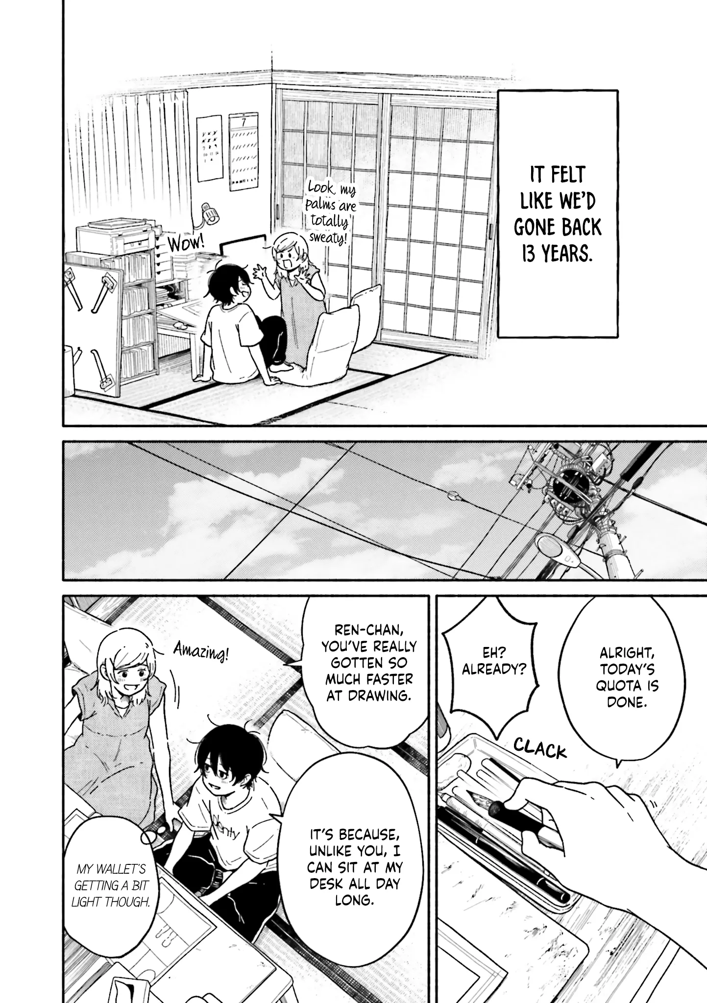 Asagiiro no Saudade Chapter 9 page 12 - 