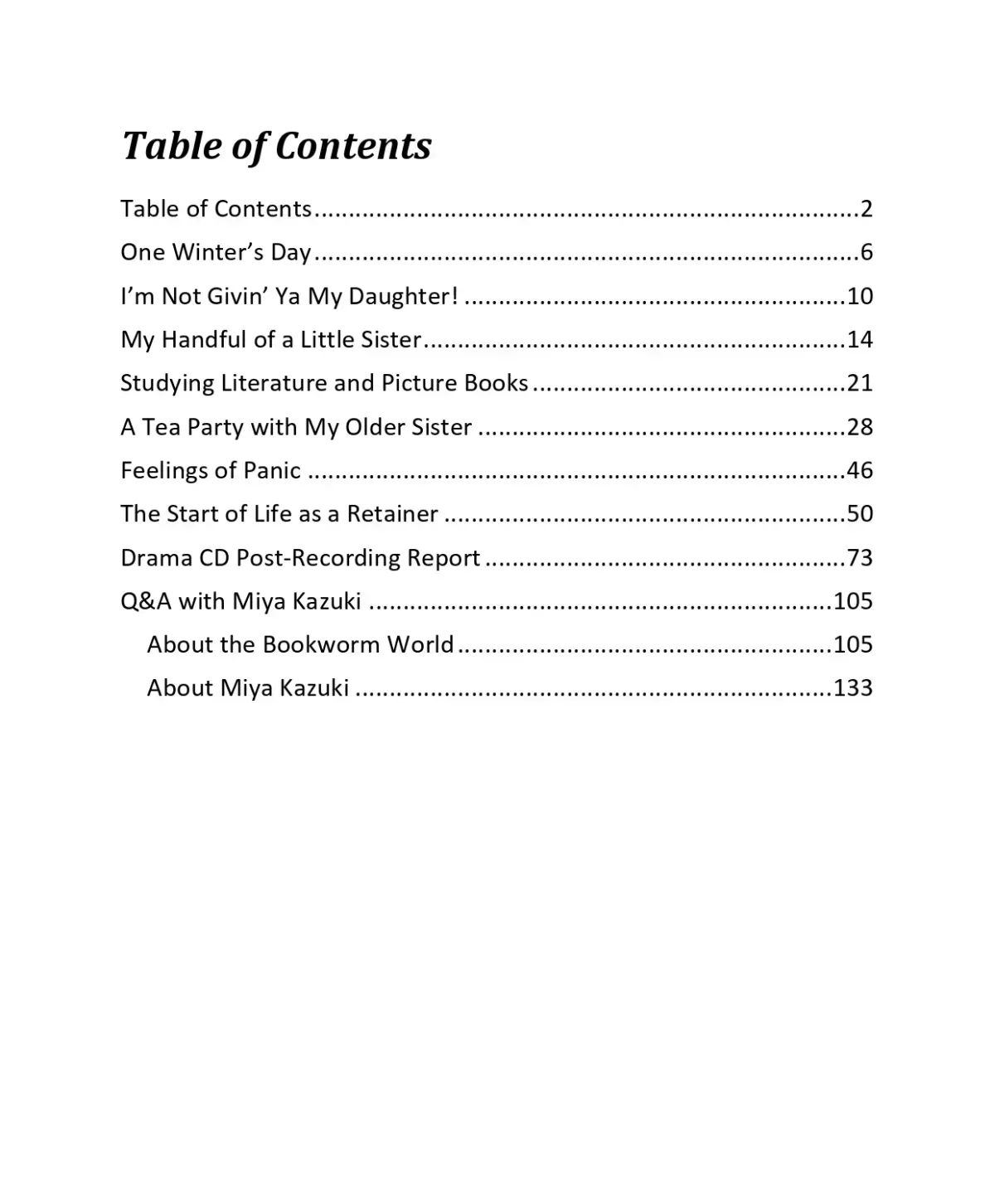 Ascendance of A Bookworm Fanbook Volume 2 Chapter 2.2 page 3 - 