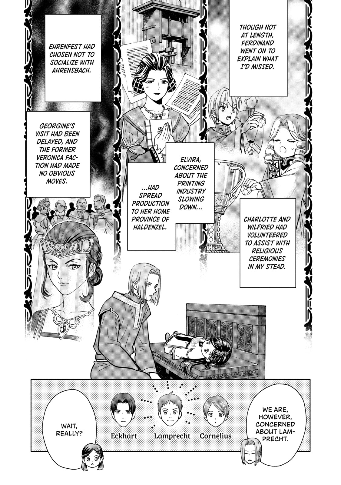 Ascendance of a Bookworm ~I’ll do anything to become a librarian!~, Part 4: I want to save the Royal Academy’s library! Chapter 1 page 14 - 