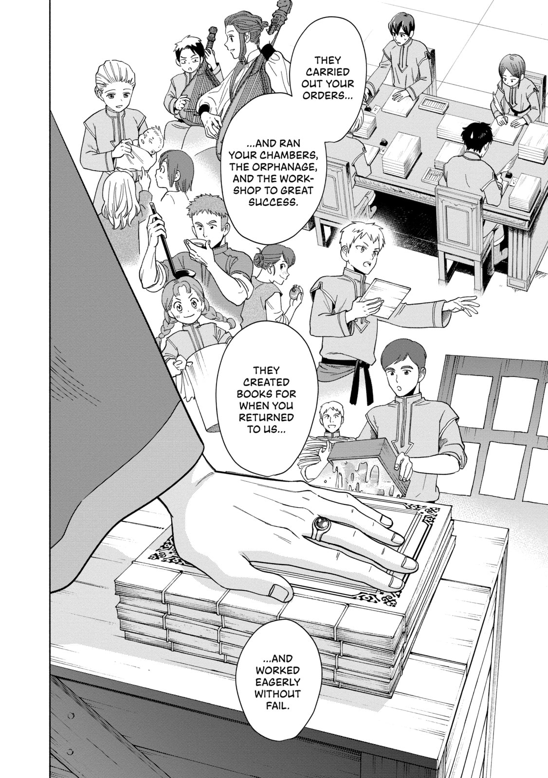 Ascendance of a Bookworm ~I’ll do anything to become a librarian!~, Part 4: I want to save the Royal Academy’s library! Chapter 1 page 21 - 