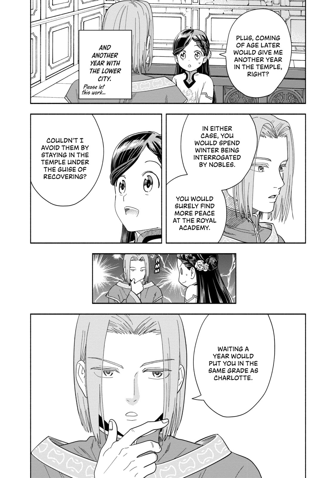 Ascendance of a Bookworm ~I’ll do anything to become a librarian!~, Part 4: I want to save the Royal Academy’s library! Chapter 1 page 27 - 