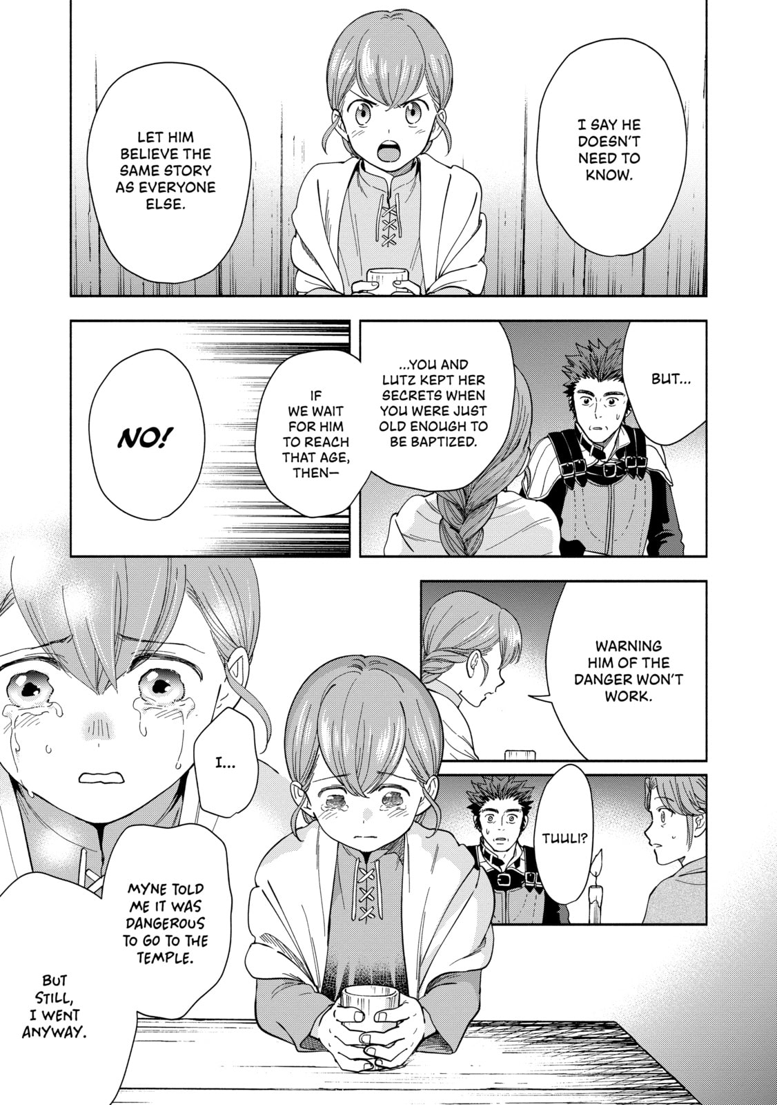 Ascendance of a Bookworm ~I’ll do anything to become a librarian!~, Part 4: I want to save the Royal Academy’s library! Chapter 1 page 54 - 