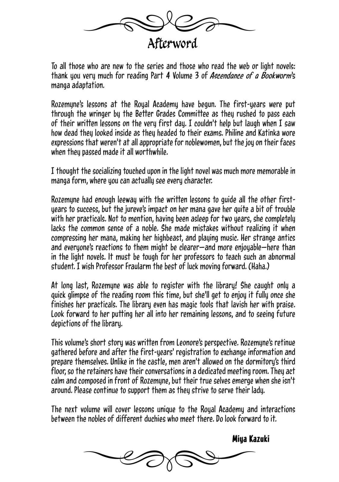 Ascendance of a Bookworm ~I’ll do anything to become a librarian!~, Part 4: I want to save the Royal Academy’s library! Chapter 11.2 page 14 - 