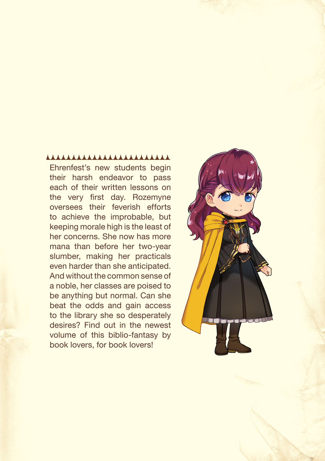 Ascendance of a Bookworm ~I’ll do anything to become a librarian!~, Part 4: I want to save the Royal Academy’s library! Chapter 11.2 page 19 - 