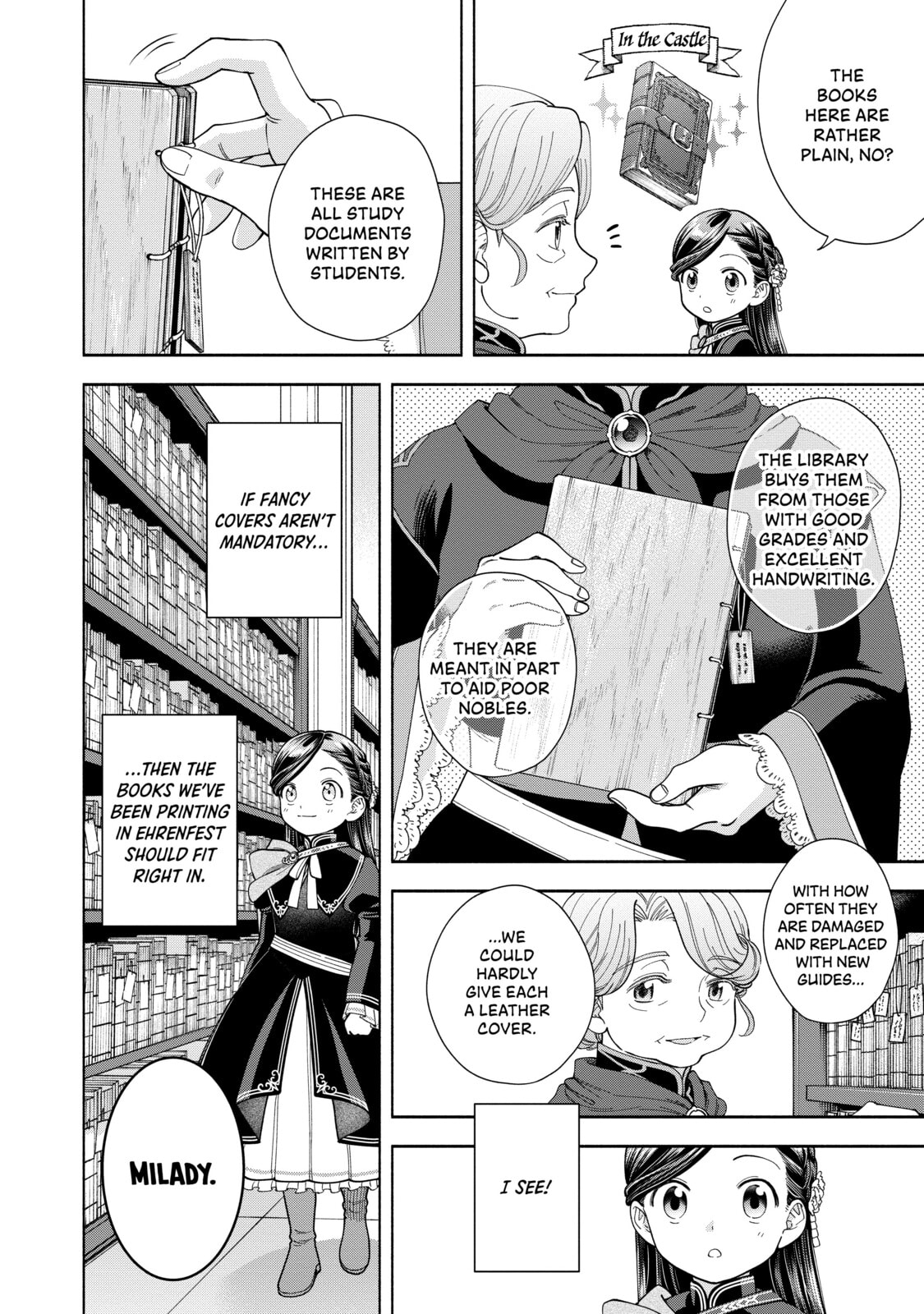 Ascendance of a Bookworm ~I’ll do anything to become a librarian!~, Part 4: I want to save the Royal Academy’s library! Chapter 12 page 11 - 