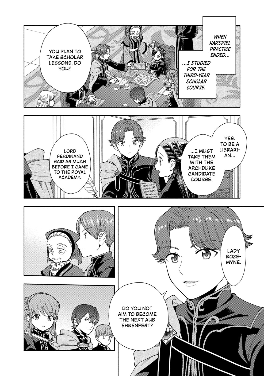 Ascendance of a Bookworm ~I’ll do anything to become a librarian!~, Part 4: I want to save the Royal Academy’s library! Chapter 13 page 28 - 