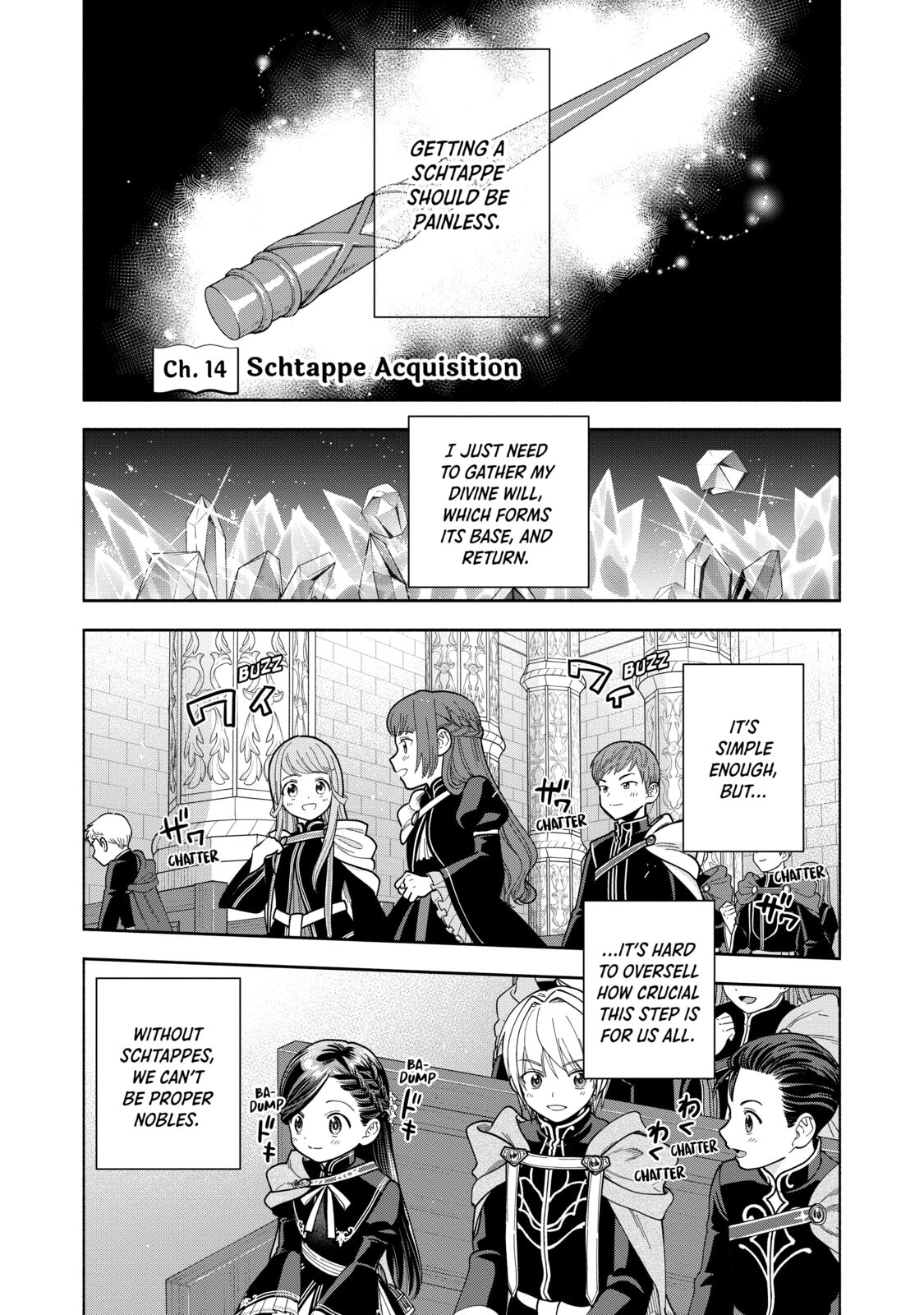 Ascendance of a Bookworm ~I’ll do anything to become a librarian!~, Part 4: I want to save the Royal Academy’s library! Chapter 14 page 1 - 