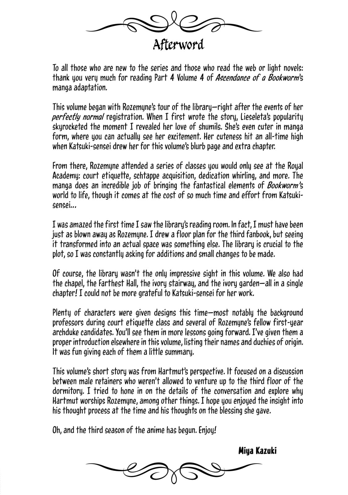 Ascendance of a Bookworm ~I’ll do anything to become a librarian!~, Part 4: I want to save the Royal Academy’s library! Chapter 16.2 page 12 - 