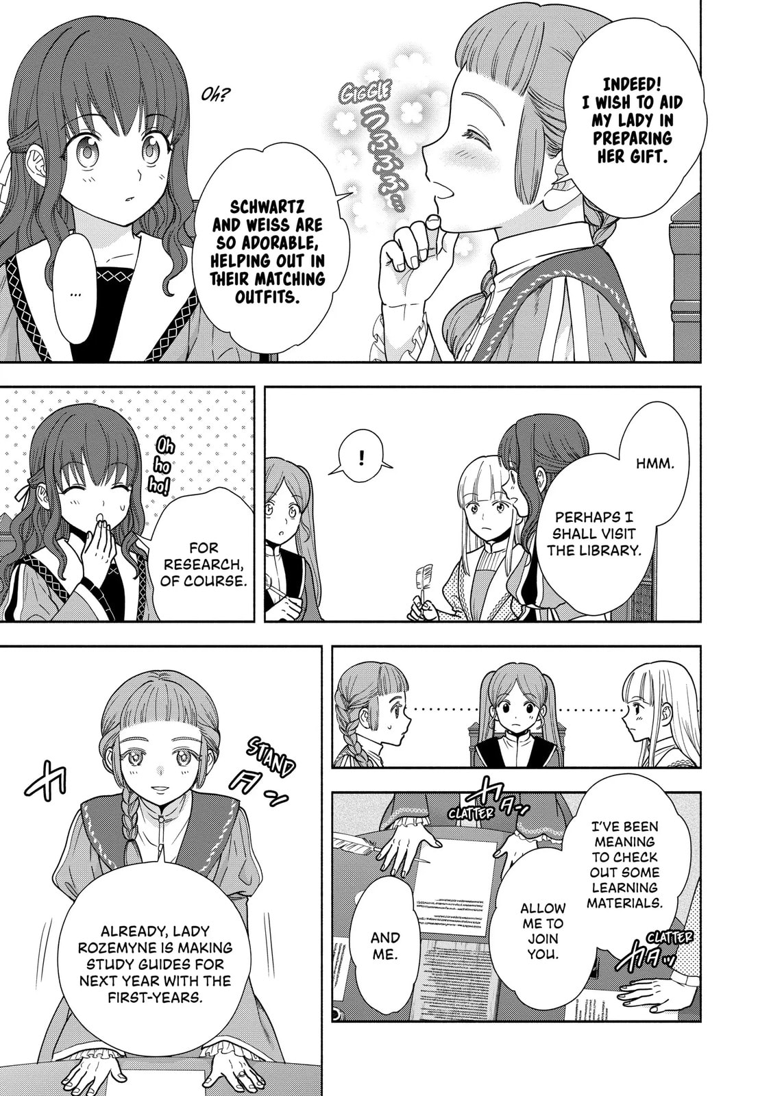 Ascendance of a Bookworm ~I’ll do anything to become a librarian!~, Part 4: I want to save the Royal Academy’s library! Chapter 16.5 page 3 - 