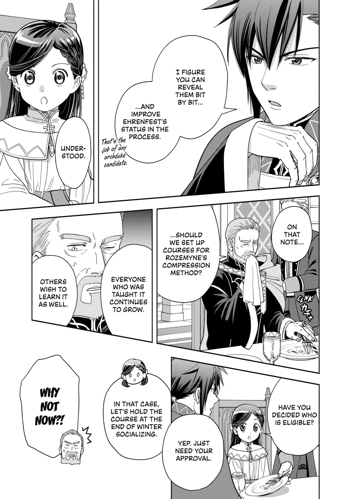 Ascendance of a Bookworm ~I’ll do anything to become a librarian!~, Part 4: I want to save the Royal Academy’s library! Chapter 2 page 23 - 
