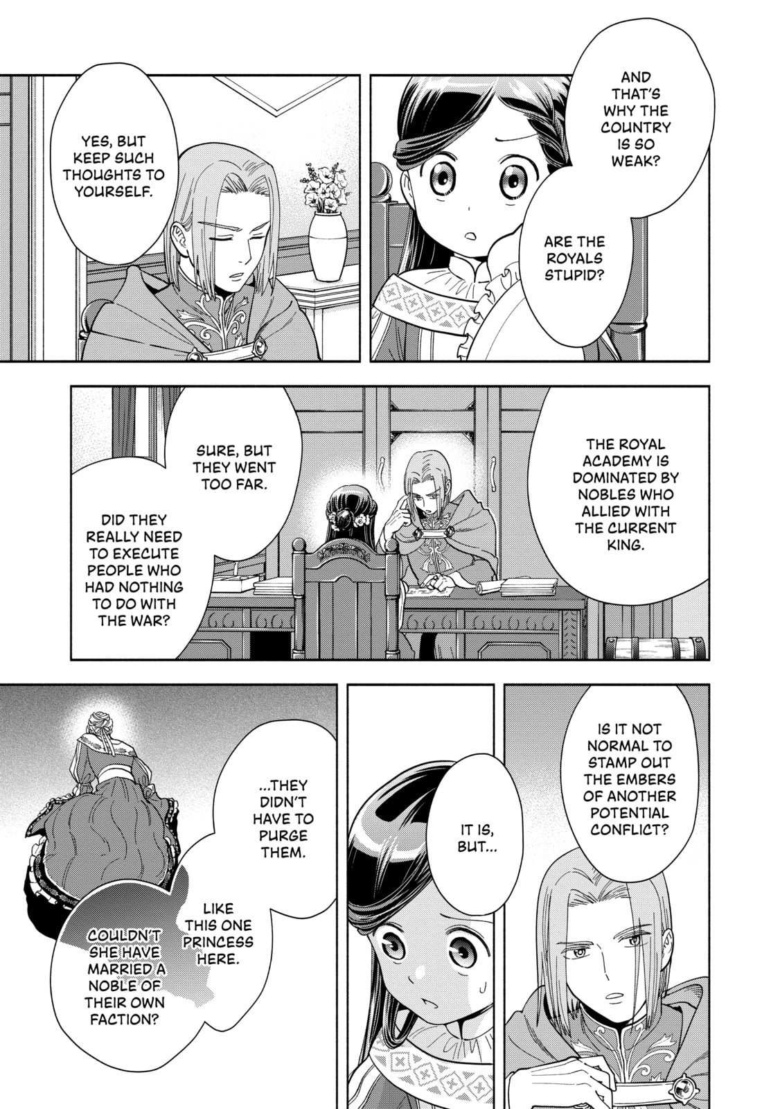 Ascendance of a Bookworm ~I’ll do anything to become a librarian!~, Part 4: I want to save the Royal Academy’s library! Chapter 2 page 33 - 