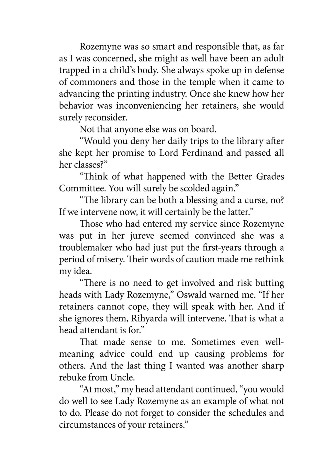 Ascendance of a Bookworm ~I’ll do anything to become a librarian!~, Part 4: I want to save the Royal Academy’s library! Chapter 21.2 page 6 - 