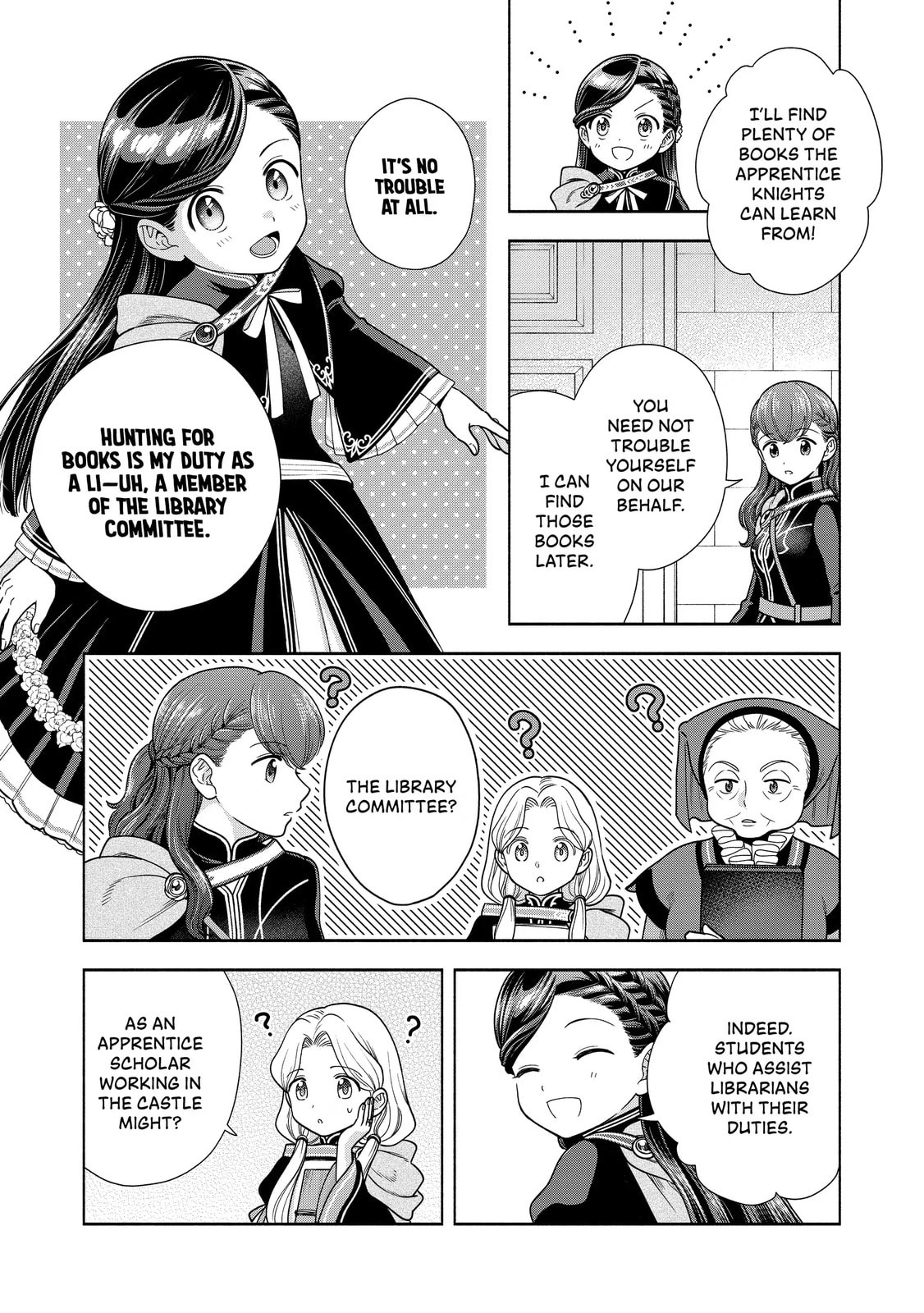 Ascendance of a Bookworm ~I’ll do anything to become a librarian!~, Part 4: I want to save the Royal Academy’s library! Chapter 21.5 page 7 - 