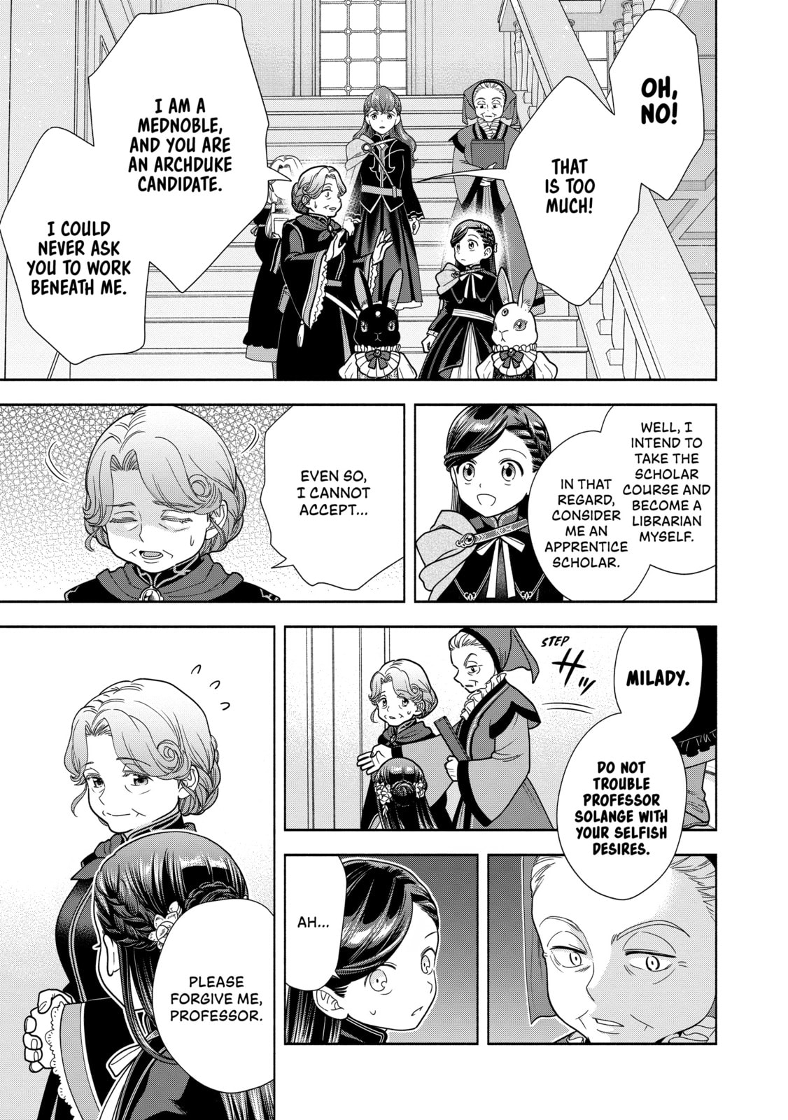 Ascendance of a Bookworm ~I’ll do anything to become a librarian!~, Part 4: I want to save the Royal Academy’s library! Chapter 21 page 17 - 