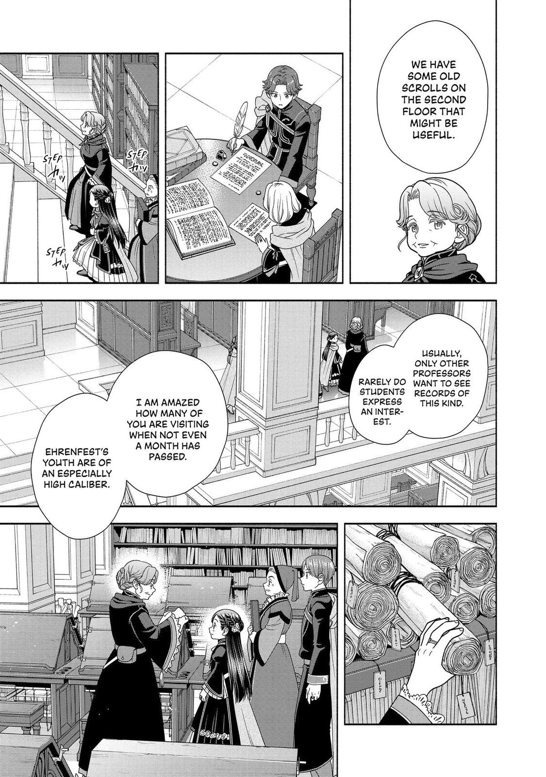 Ascendance of a Bookworm ~I’ll do anything to become a librarian!~, Part 4: I want to save the Royal Academy’s library! Chapter 22 page 27 - 