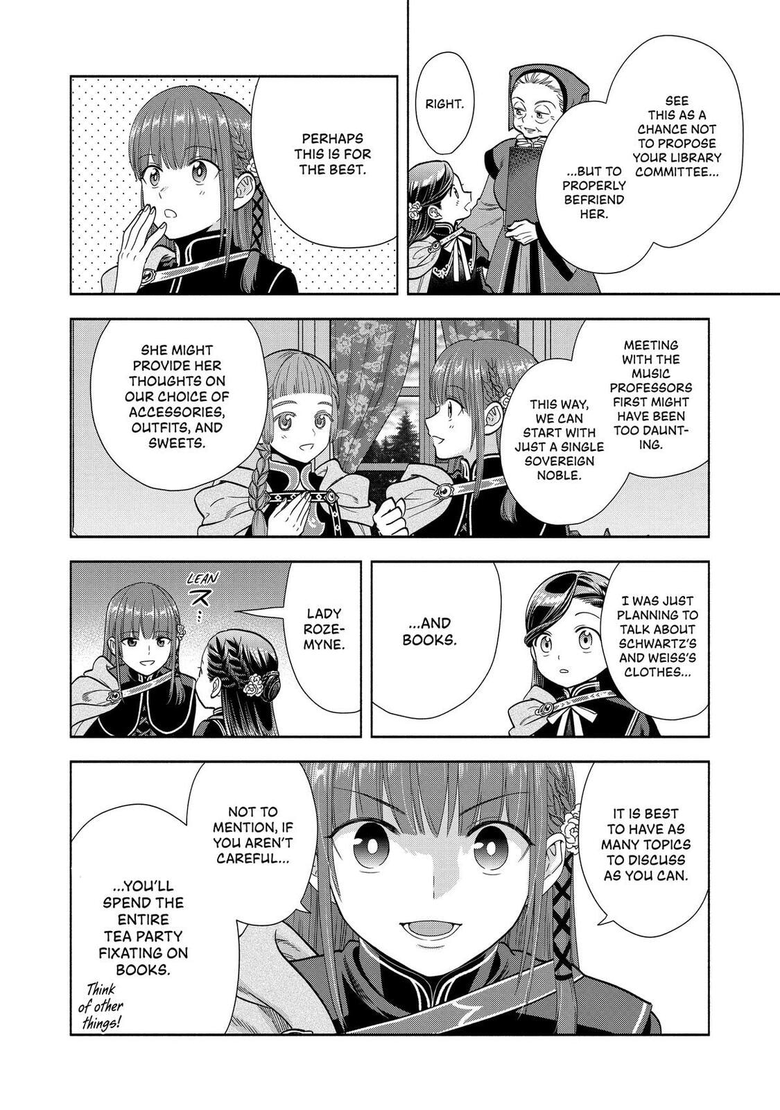 Ascendance of a Bookworm ~I’ll do anything to become a librarian!~, Part 4: I want to save the Royal Academy’s library! Chapter 22 page 34 - 