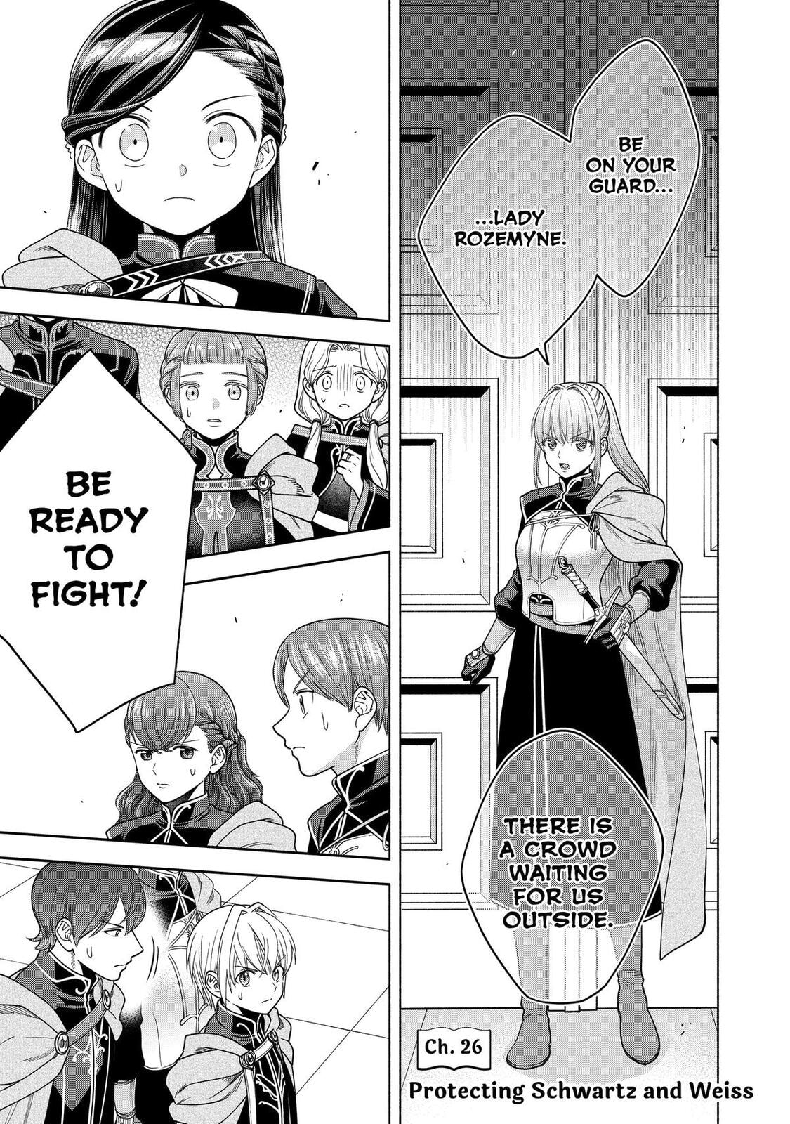 Ascendance of a Bookworm ~I’ll do anything to become a librarian!~, Part 4: I want to save the Royal Academy’s library! Chapter 26 page 1 - 