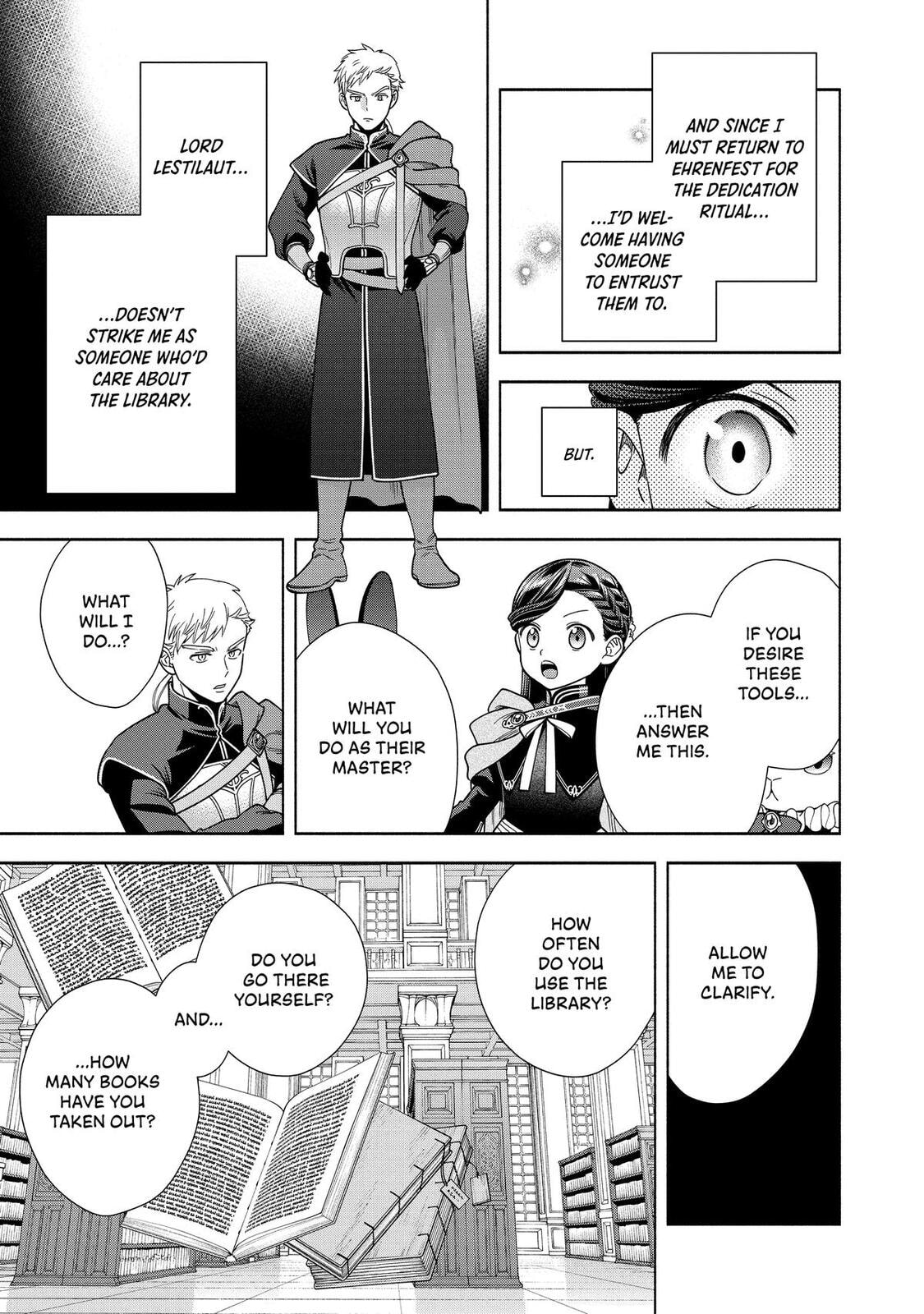 Ascendance of a Bookworm ~I’ll do anything to become a librarian!~, Part 4: I want to save the Royal Academy’s library! Chapter 26 page 16 - 