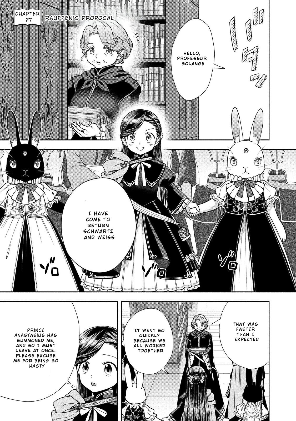 Ascendance of a Bookworm ~I’ll do anything to become a librarian!~, Part 4: I want to save the Royal Academy’s library! Chapter 27 page 1 - 