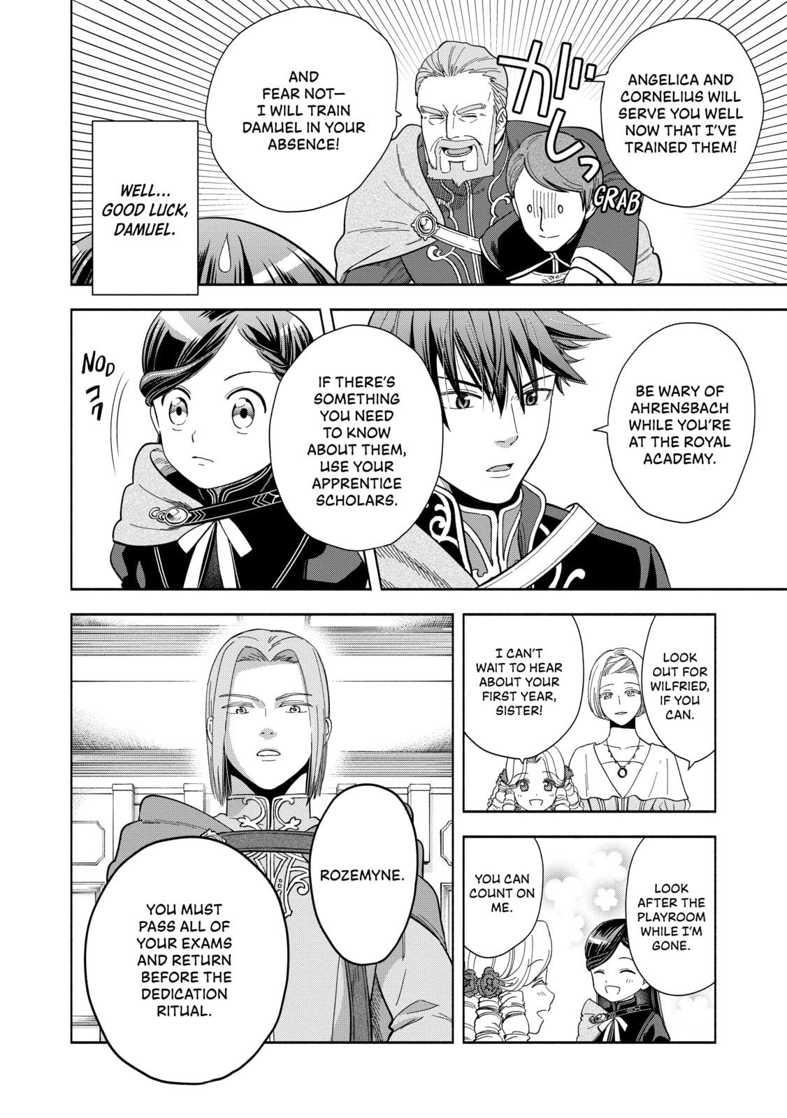 Ascendance of a Bookworm ~I’ll do anything to become a librarian!~, Part 4: I want to save the Royal Academy’s library! Chapter 3 page 32 - 