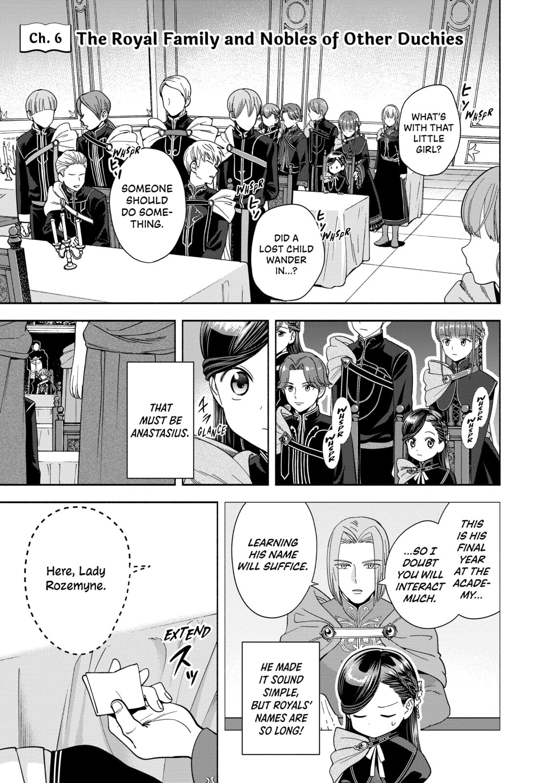 Ascendance of a Bookworm ~I’ll do anything to become a librarian!~, Part 4: I want to save the Royal Academy’s library! Chapter 6 page 1 - 