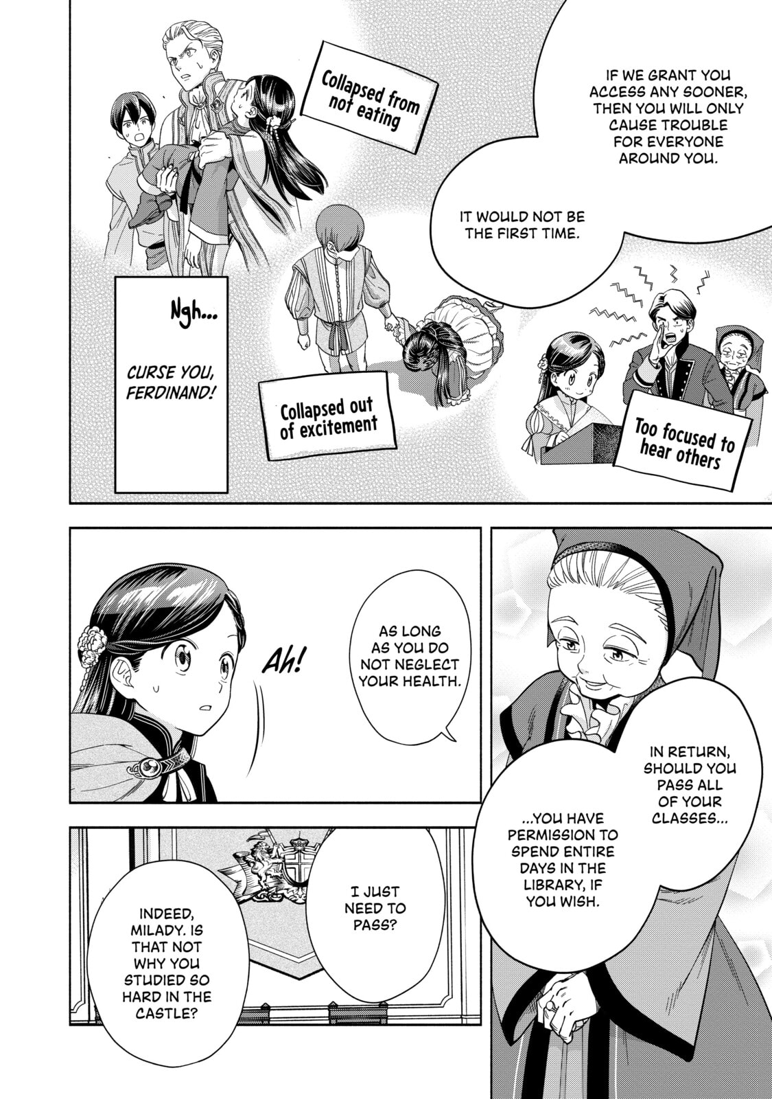 Ascendance of a Bookworm ~I’ll do anything to become a librarian!~, Part 4: I want to save the Royal Academy’s library! Chapter 6 page 28 - 