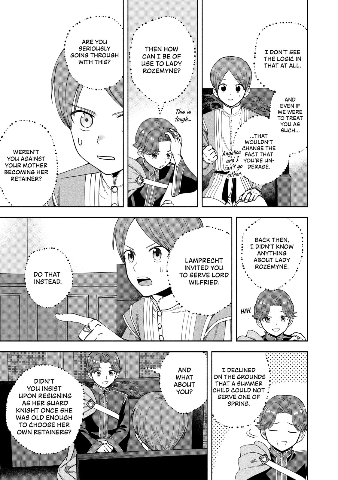 Ascendance of a Bookworm ~I’ll do anything to become a librarian!~, Part 4: I want to save the Royal Academy’s library! Chapter 7.1 page 13 - 